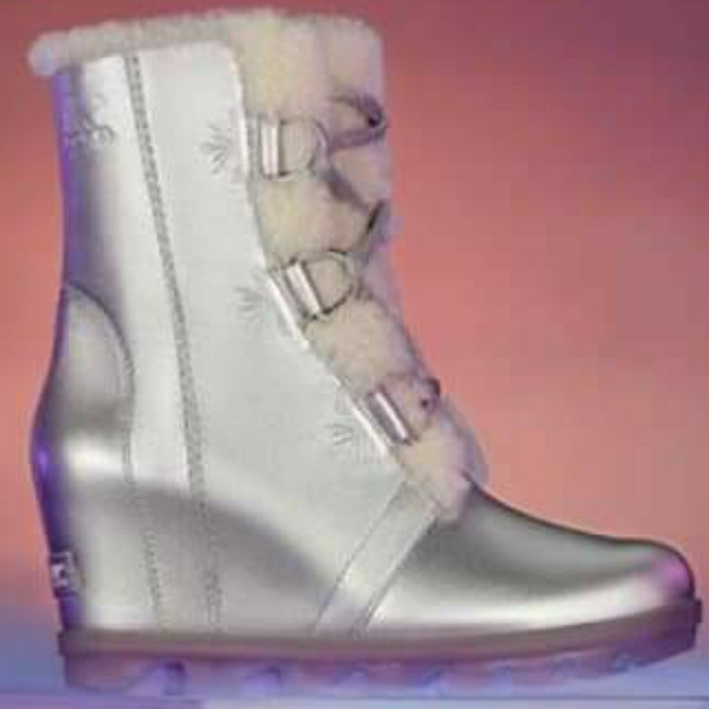 Sale! SOREL DISNEY ELSA WEDGE BOOTS